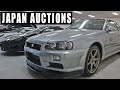 BIDDING ON ULTRA RARE R34 GTR AT JAPAN AUCTIONS!