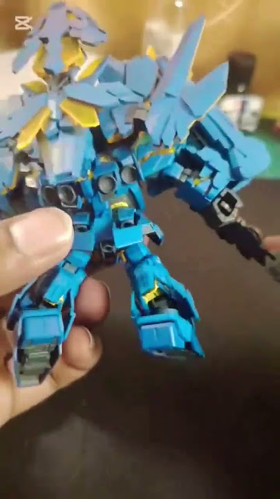 SDCS RX-0 Gundam Unicorn 02 Banshee Painted Build