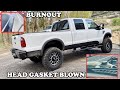 How to blow a head gasket on a 6.4 Ford power stroke