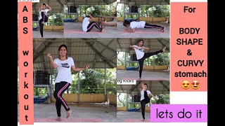 A Complete Workout For Flat Stomach Good Body Shape