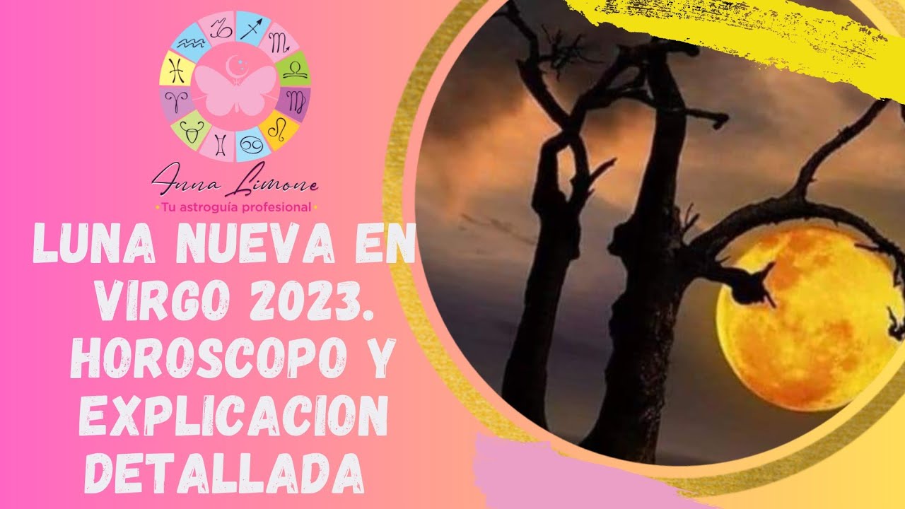 🌟⭐♍️🌞🌚 LUNA NUEVA EN VIRGO 2023. HOROSCOPO Y EXPLICACION DETALLADA 🌕🌜🌙♍ ...