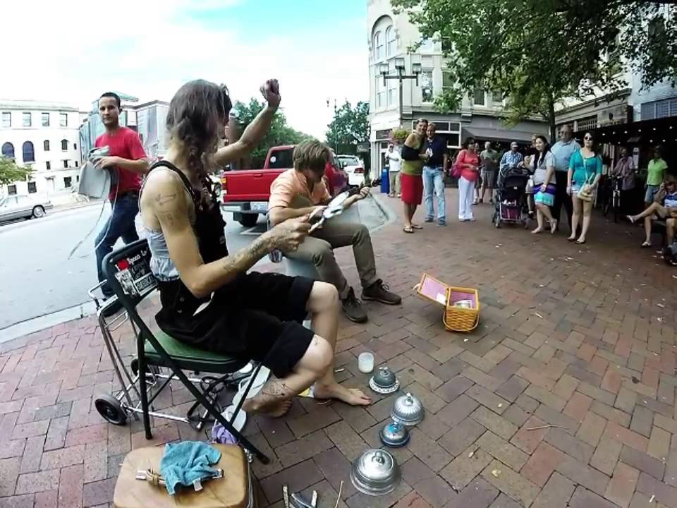 Abby The Spoon Lady in Asheville August 23 2015 YouTube