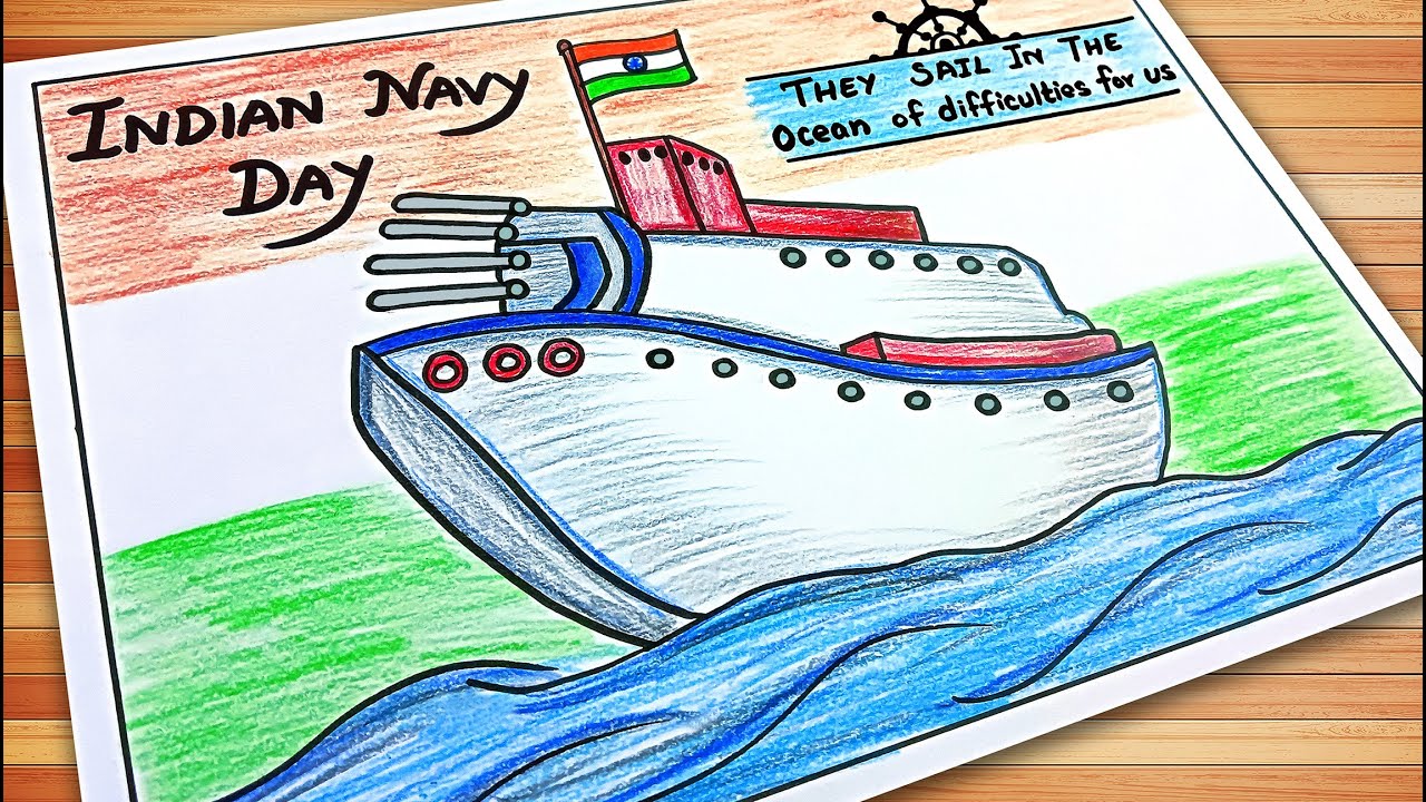 India Navy Day 4 December With Ashoka Chakra And Ship Illustration, Navy  Day, India, 4 December PNG and Vector with Transparent Background for Free  Download