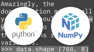 Numpy Covariance Matrix numpy.cov