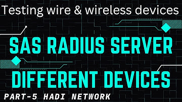 Part 5- SAS Radius Server in Urdu/Hindi