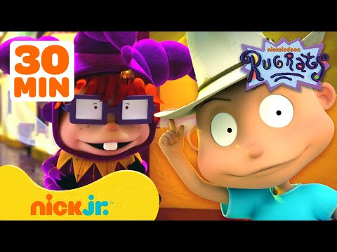 Rugrats Imaginary Adventures & Play Time! w/ Tommy & Chuckie | 30 Minute Compilation | Nick Jr.