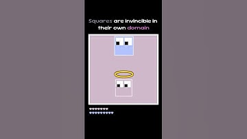 Squares are invincible in their domain #square #simulation #coding #battle #color #1v1