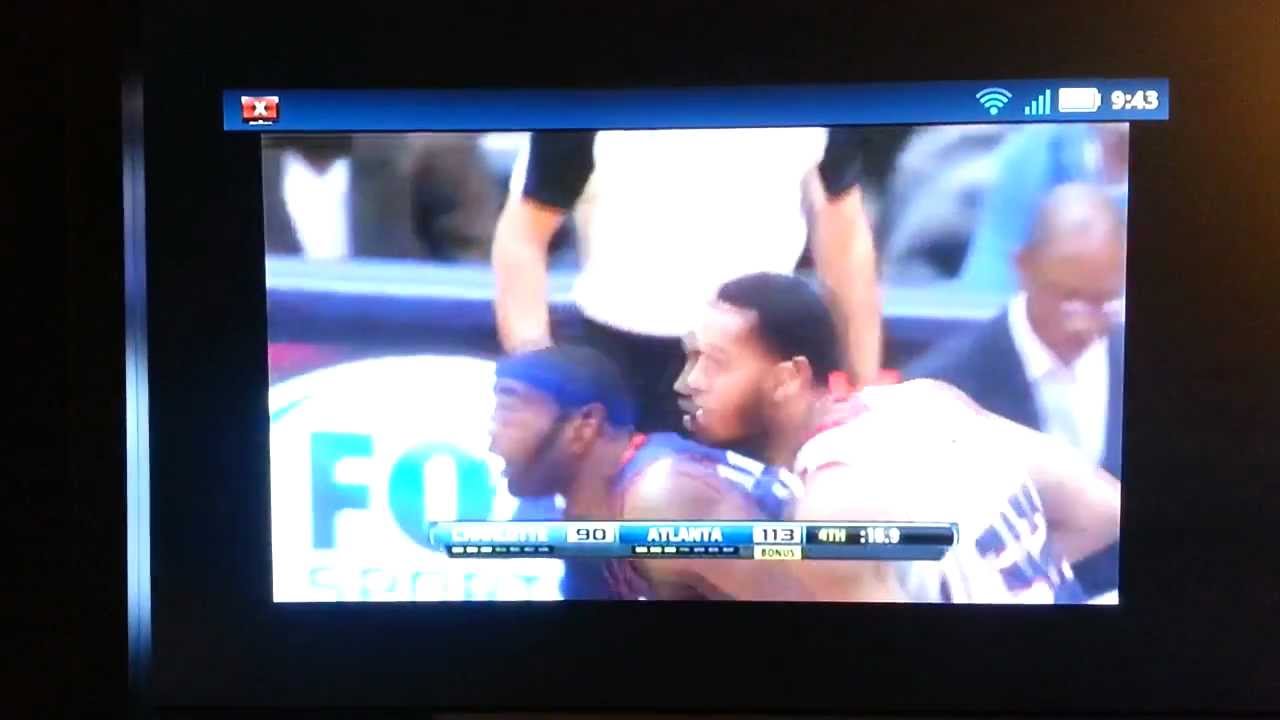 Nba league pass mobile hdmi out to tv