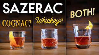 History of the Sazerac - Cognac or Whiskey Cocktail?
