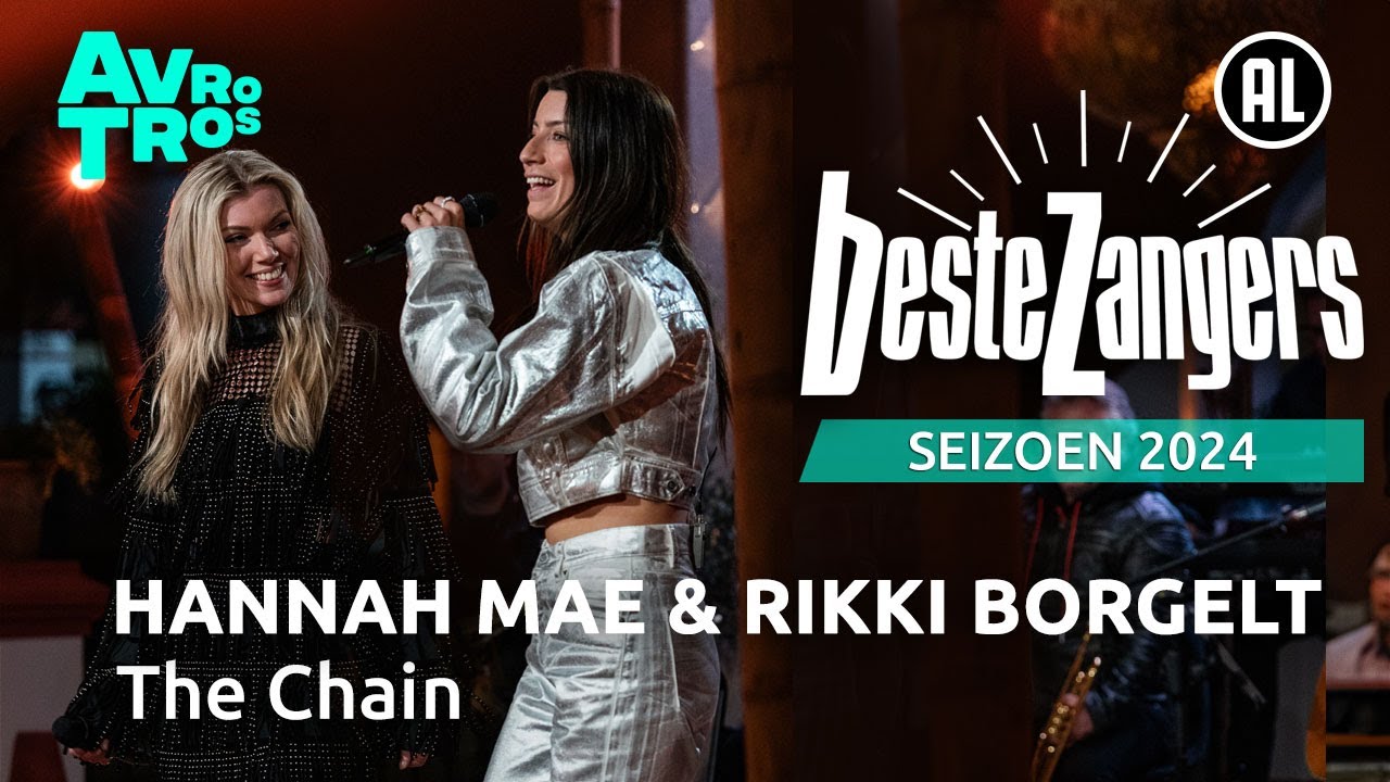 Watch Hannah Mae & Rikki Borgelt - The Chain | Beste Zangers 2024 on YouTube Watch Hannah Mae & Rikki Borgelt - The Chain | Beste Zangers 2024 on YouTube