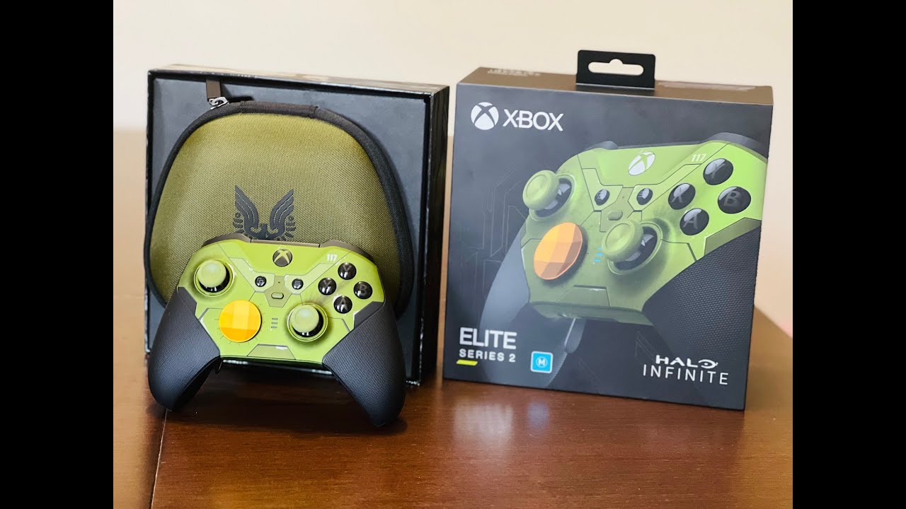Unboxing : Manette Xbox Elite Series 2 Edition Halo 