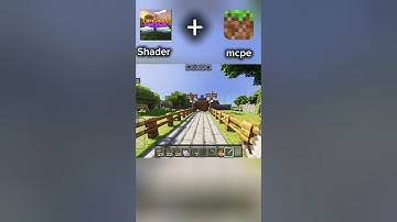 Best realistic shader for mcpe 1.21 || #mcpe #shaders #viral  shader creator-@XxPoggyisLitxX