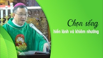 Chọn sống hiền lành và khiêm nhường | Bài giảng của Đức cha Giuse Đỗ Quang Khang