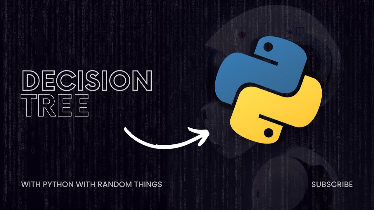 Decision Tree and data prediction with Python - YouTube
