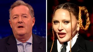Piers Morgan Reacts To Madonna's 'Terrifying' Grammys Look