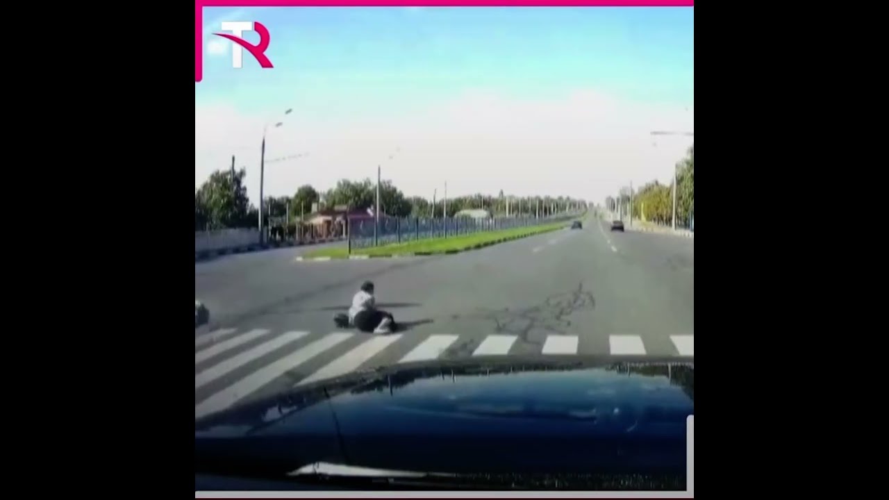 He Hit A Man At Pedestrian Crossing And Didn T Even Stop Tiktok Road People Car Driving