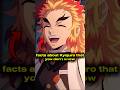 Facts about Kyojuro Rengoku that you probably don’t know | Demon Slayer: Infinity Castle Arc