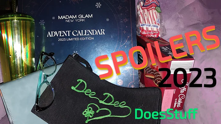 Nail Stuff: SPOILERS - Madam Glam Advent Calendar 2023