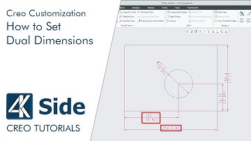 Dual dimension - How to show measuring units on both dimensions (eg: 254.0 mm [10.0 in] )