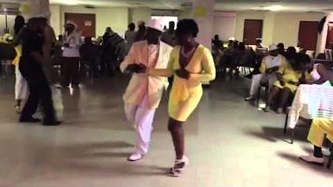 Alexis Carroll Bush and husband Mike Bush STEPPIN