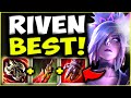 RIVEN CAN'T BE STOPPED WITH THIS BUILD! (TRY THIS!) - S11 RIVEN GAMEPLAY! (Season 11 Riven Guide)