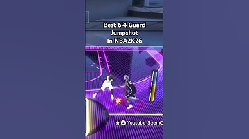 Best 6’4 Guard Jumpshot in NBA2K26