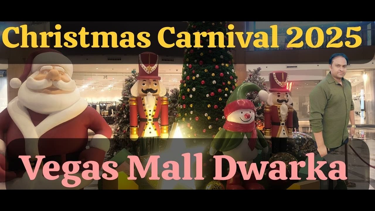 Vegas Mall Dwarka Christmas Carnival NEW YEAR 2026 I Price Drops JUST 100/- INR Starting NewYearSale