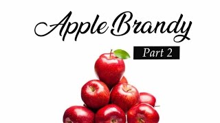 Apple brandy PT-2