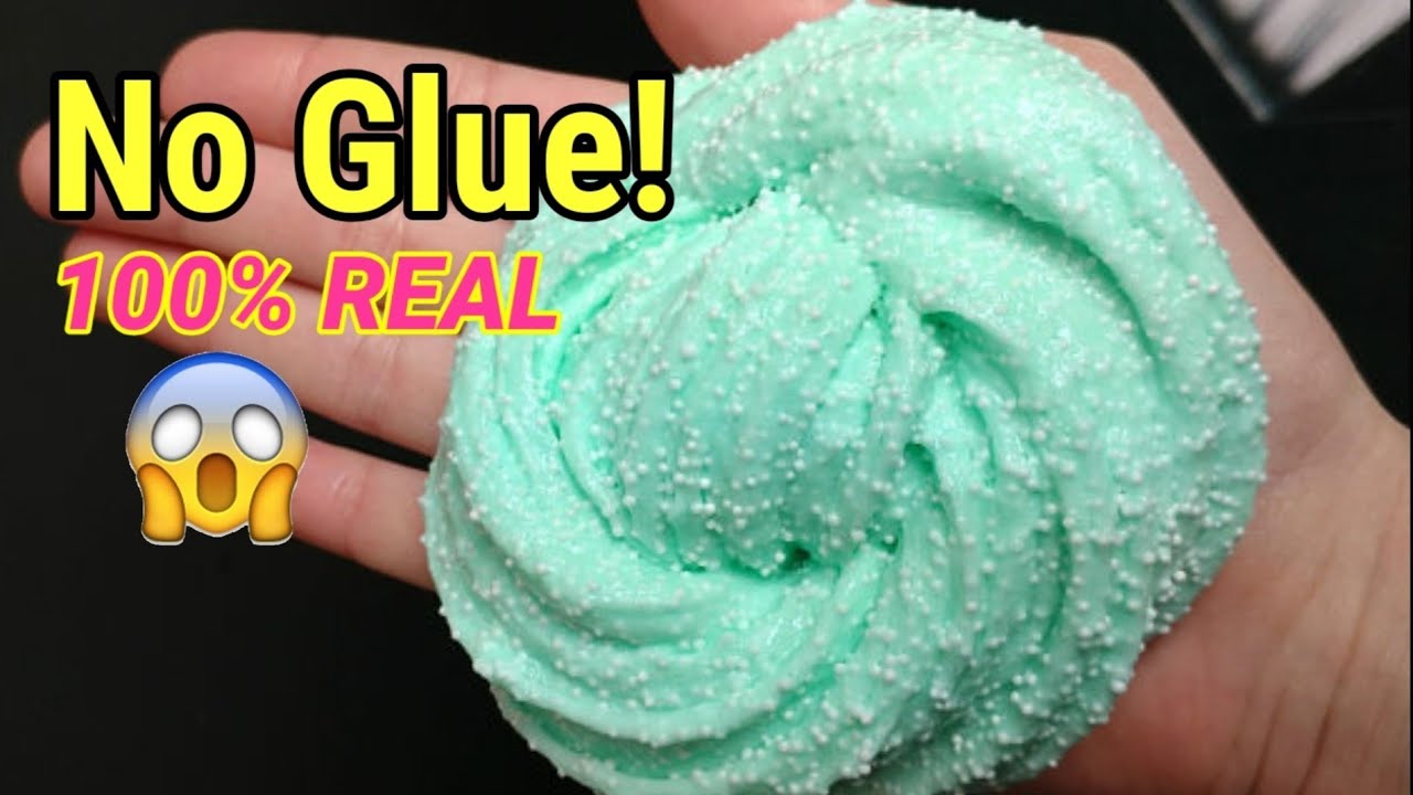 😱 HOW TO MAKE SLIME WITHOUT GLUE OR ANY ACTIVATOR 😱 NO GLUE! NO BORAX