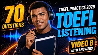 TOEFL Listening Practice 2026 🔥 70 Questions with Answers | Video 8 TOEFL Listening Practice 2026 🔥 70 Questions with Answers | Video 8