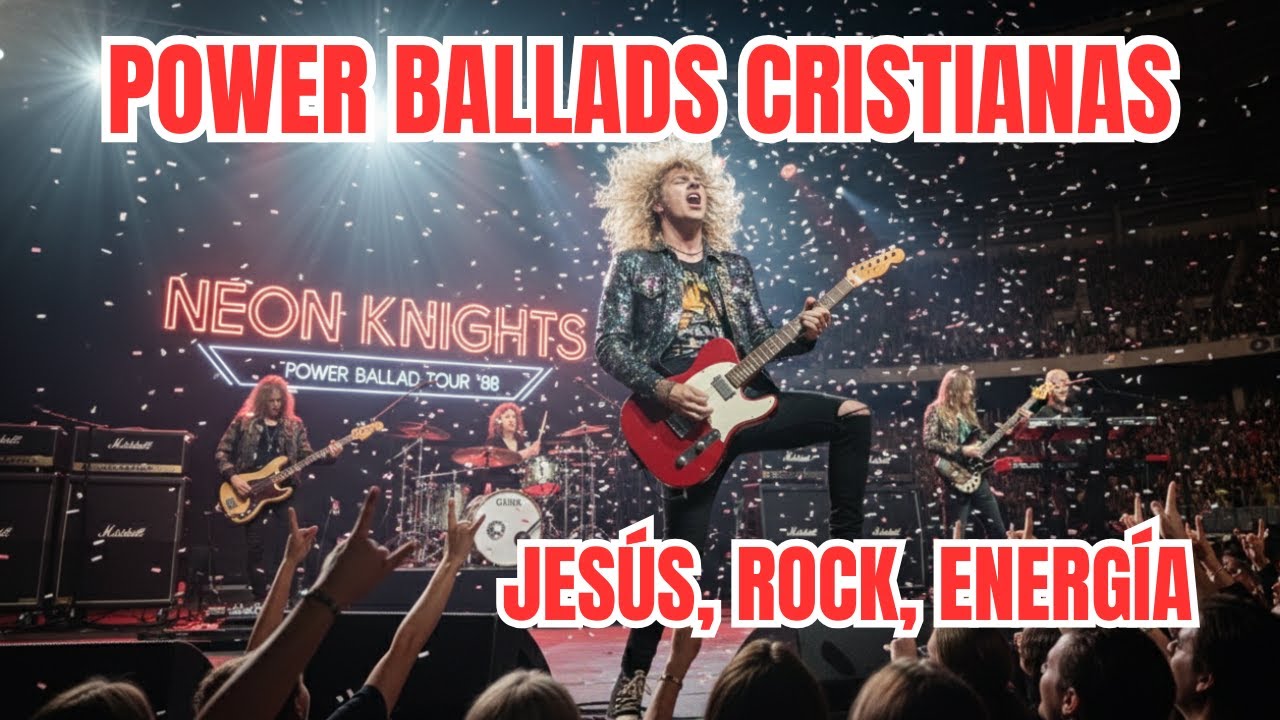 Rock Cristiano de los 80's  Poderosas baladas rock power ballad gospel alabanza glam metal v7