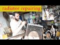 How to  clean a radiator isuzu truck and Restoration a radiator