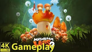 Mushroom Wars 2 - 4K GAMEPLAY  [mushrooms fierce RTS battles] screenshot 2