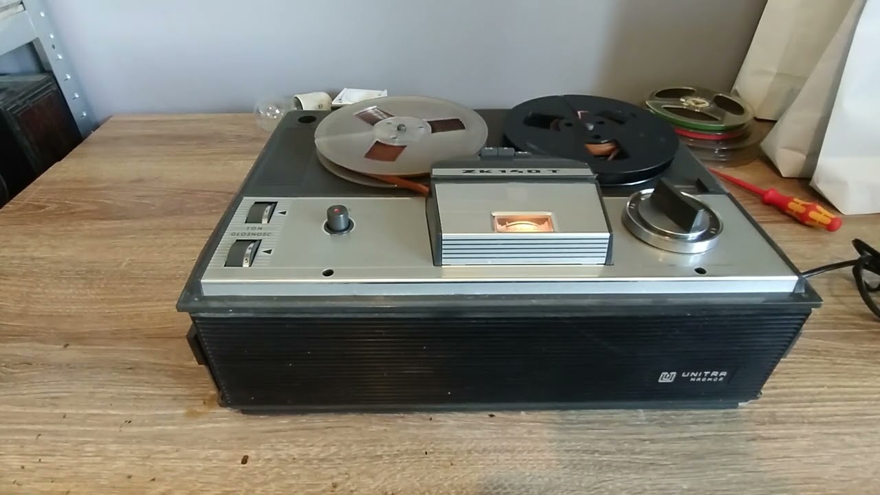 Magnetofon szpulowy UNITRA Magmor ZK140 TM czarny