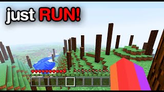 If The Trees In Your Minecraft World Disappear... RUN! by Drewsmc 1,493 views 2 weeks ago 18 minutes
