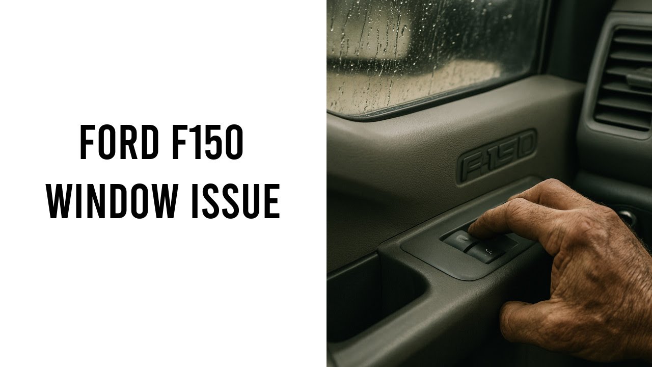 Ford F150 Window Wont Go Up