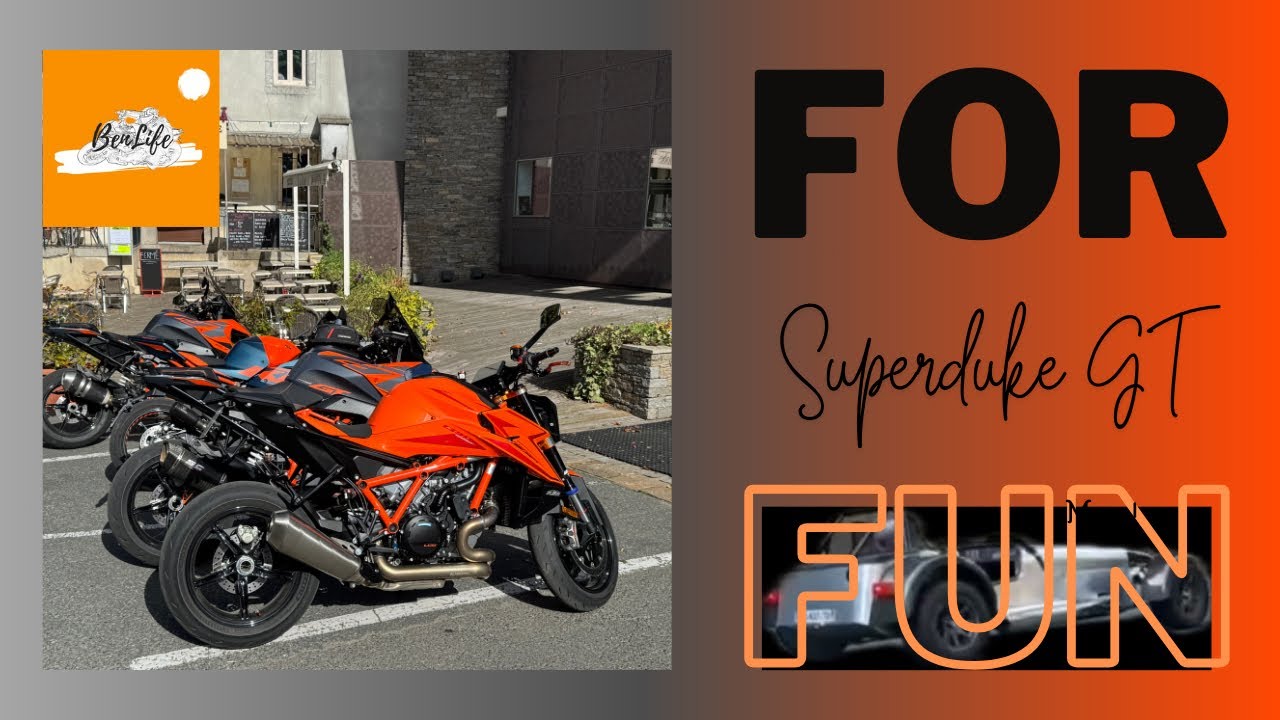 Ride on Superduke GT