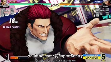 KOF XV New Patch 2.41 Yamazaki 100% TOD 81 Hit Corner Combo (Counter Hit J.CD ONLY, Mid Blue Max)