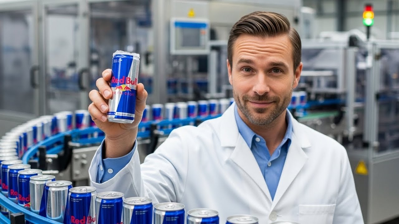 Inside Red Bull Factory Complete Manufacturing Process From Source to Can | FACTORY PROCESS IQ