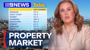 Latest data shows change underway in the property market | 9 News Australia