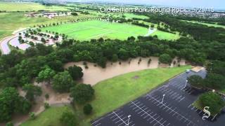 See a bird's-eye view of the Central Texas flood damage