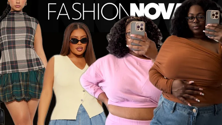 Fall Clothing Haul 2025 | Fashion Nova Curve/Plus Size -  definitely giving early 2000s vibes! 18/20