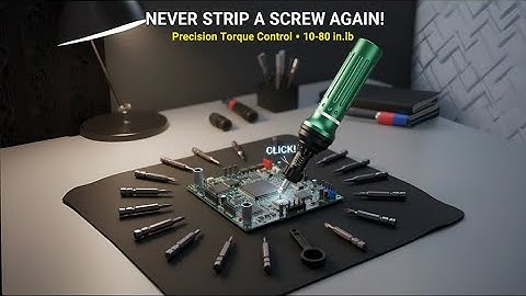 Click to Protect! 👍The Torque Screwdriver for Delicate Electronics