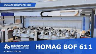 HOMAG BOF 611 /34/13/2K + TBP 420 (Höchsmann Klipphausen)