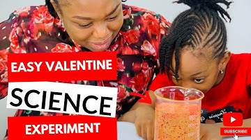 EASY VALENTINE SCIENCE EXPERIMENT