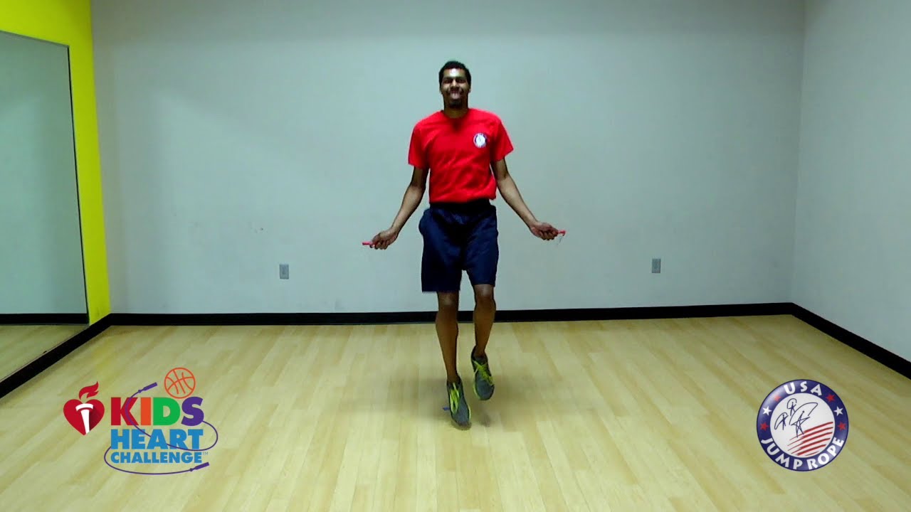 Kids Heart Challenge Single Rope Skills #6 - YouTube