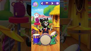 tom Play drums #talkingtom