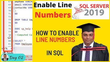 How to Enable Line Numbers | Display Line Numbers | SQL Server Management Studio | SSMS Tips & Trick