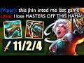 I try the new Season 11 Crit Riven Build and demote this Jhin back to Diamond