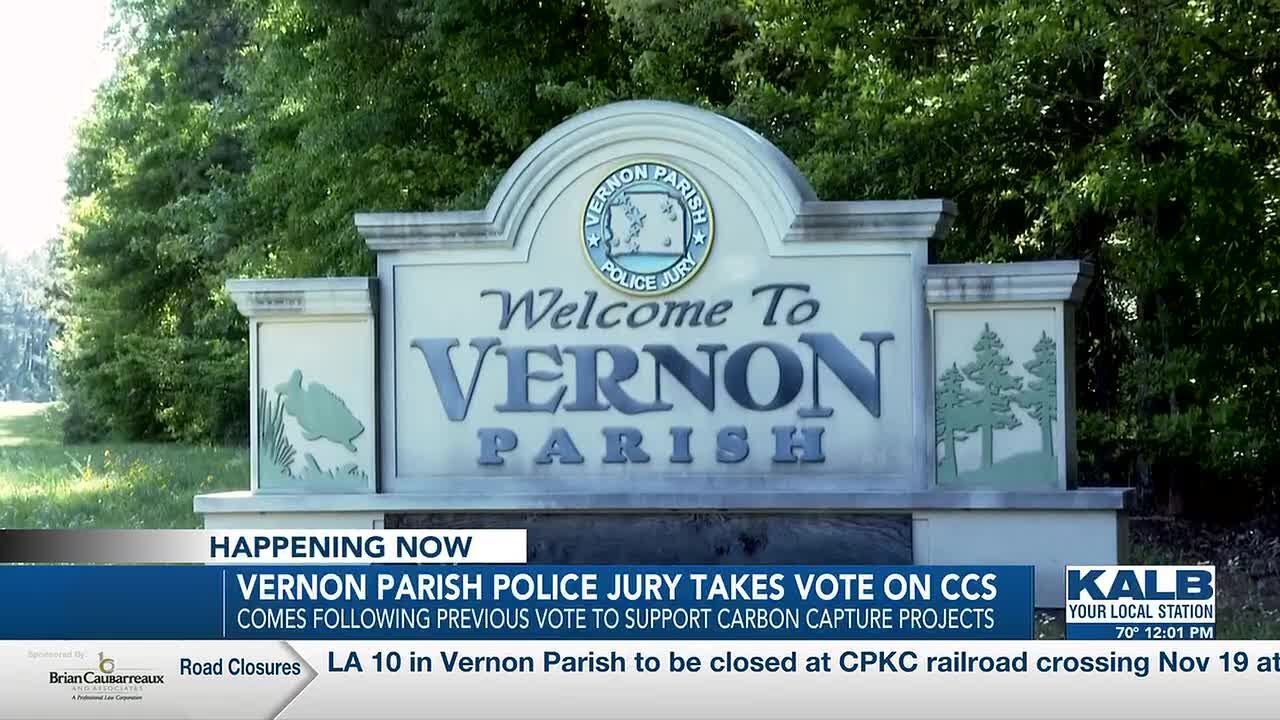 Vernon Parish vote on Carbon Capture